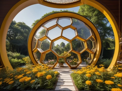 bee house,beekeeper plant,bee farm,honeychurch,honeycomb structure,yellow garden,garden door,flower frame,earthship,biopiracy,honey bee home,flower dome,stargates,bee hive,building honeycomb,portal,golden border,bee colony,semi circle arch,flower border frame,Photography,Black and white photography,Black and White Photography 12