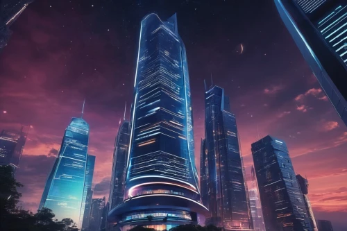guangzhou,cybercity,skyscraper,shanghai,the skyscraper,megacorporation,coruscant,futuristic architecture,futuristic landscape,megacorporations,skyscrapers,chengdu,skylstad,shenzhen,metropolis,futuristic,cyberport,skyscraping,lumpur,coruscating,Conceptual Art,Sci-Fi,Sci-Fi 30