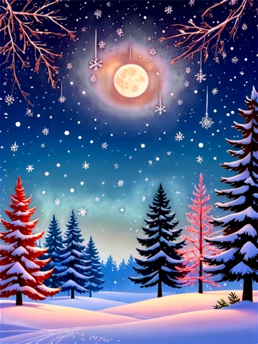 christmas snowy background,christmasbackground,christmas landscape,christmas wallpaper,winter background,christmas background,watercolor christmas background,christmas balls background,moon and star background,winter night,christmas scene,knitted christmas background,snowy landscape,snow scene,snow landscape,winter landscape,snowflake background,christmas snow,north pole,christmasstars,Illustration,Realistic Fantasy,Realistic Fantasy 21