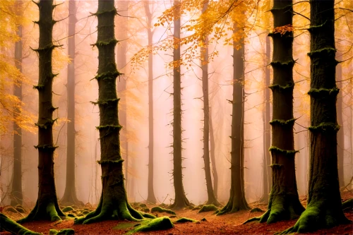autumn forest,coniferous forest,birch forest,forest background,deciduous forest,spruce forest,forest landscape,mixed forest,fir forest,forest,beech trees,forests,elven forest,forest glade,cartoon forest,the forests,germany forest,the forest,forest floor,foggy forest,Illustration,Realistic Fantasy,Realistic Fantasy 43