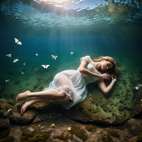 submerged,underwater background,water nymph,naiad,fathom,amphitrite,submersed,submersion,sirene,underwater landscape,submerging,under water,mermaid background,underwater,under the water,ocean underwater,undersea,immersed,undertow,dreamscapes,Photography,General,Cinematic