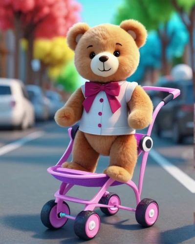 3d teddy,cute bear,bearshare,bear teddy,teddybear,bearishness,bebearia,teddy teddy bear,teddy bear,scandia bear,bearmanor,toy shopping cart,bearman,bearlike,stroller,tedd,teddy bear waiting,dolls pram,beary,berenstain,Unique,3D,3D Character