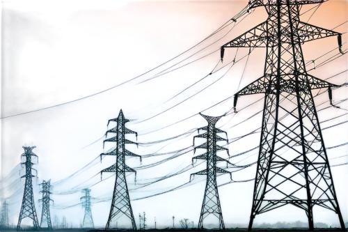 electricity pylons,transmission tower,electricity pylon,pylons,electrical grid,high voltage pylon,substations,power towers,electric tower,substation,powerlines,high-voltage power lines,powergrid,electricity,electrical energy,powerline,electricity generation,high voltage line,pylon,electrical wires,Conceptual Art,Fantasy,Fantasy 14