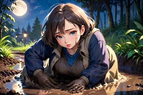 kanno,hikikomori,hanji,kumiko,kuchel,worried girl,woman at the well,niijima,akane,mizuhara,nenita,piko,girl praying,misaki,tiribocchi,konno,naoko,mei,minmei,game illustration