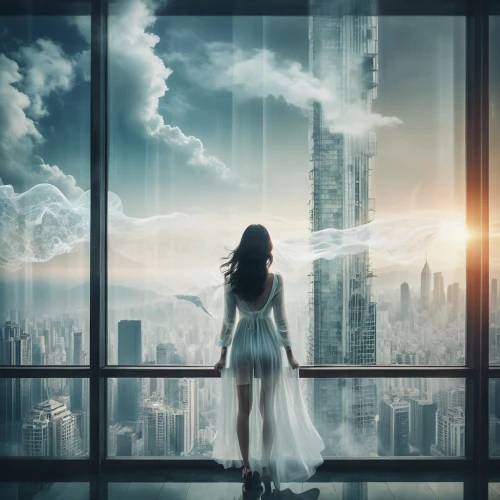 photo manipulation,cloud atlas,rapture,abnegation,skybridge,photomanipulation,skyscraping,skycraper,conceptual photography,transhumanism,skywalking,firmament,dreamfall,fantasy picture,skydeck,envisioneering,dreamscape,skyflower,dreamscapes,atmospheres,Photography,Artistic Photography,Artistic Photography 07