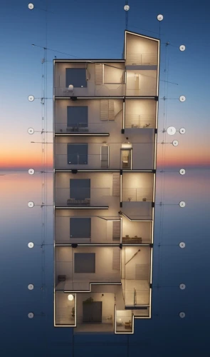 cube stilt houses,sky apartment,floating huts,cubic house,stilt houses,multistorey,penthouses,condominia,apartments,condos,condominium,antilla,residential tower,mirror house,an apartment,3d rendering,sky space concept,houseboat,high rise building,habitaciones,Photography,General,Realistic