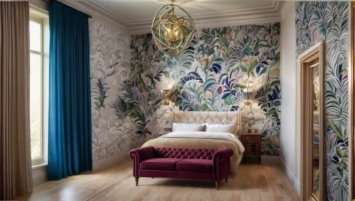 gournay,fromental,chambre,casa fuster hotel,wallcovering,ornate room,wallcoverings,victorian room,danish room,showhouse,bedchamber,great room,enfilade,aubusson,wallpapering,claridge,toile,jugendstil,meurice,interior decoration