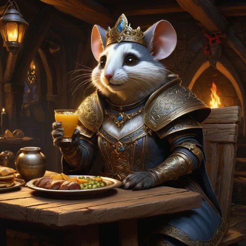 brotodiningrat,arenanet,redwall,dunnart,ratsiraka,brewmaster,dwarf cookin,rodentia,ratnavali,rataplan,rattiszell,innkeeper,rathskeller,kollowrat,hieronimo,aleksandr,dining,ratchasima,rataje,rotglühender poker,Illustration,Realistic Fantasy,Realistic Fantasy 22