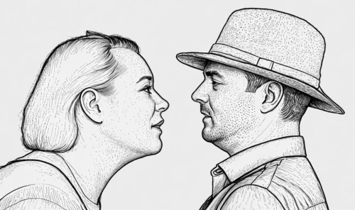 retro 1950's clip art,two people,vintage man and woman,courtship,dialoguing,amants,courting,intermarrying,roaring twenties couple,courtships,gossipy,man and woman,dialogue,flirtation,elopes,rotoscoped,man and wife,inspectional,intermarriage,vintage drawing,Design Sketch,Design Sketch,Black and white Comic