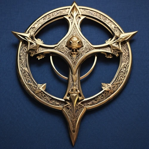 brooch,triquetra,medallion,police badge,circular star shield,pioneer badge,croix,eochaidh,witharanage,car badge,the order of the fields,ankh,ormolu,christ star,kalhora,pendant,caduceus,coa,medallions,sr badge,Photography,General,Realistic