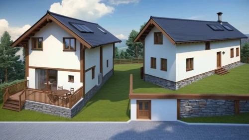 3d rendering,homebuilding,small house,inverted cottage,houses clipart,sketchup,simrock,dog house frame,miniature house,house shape,homebuilder,modern house,elevations,grass roof,renders,residential house,3d rendered,passivhaus,two story house,wooden house,Photography,General,Realistic