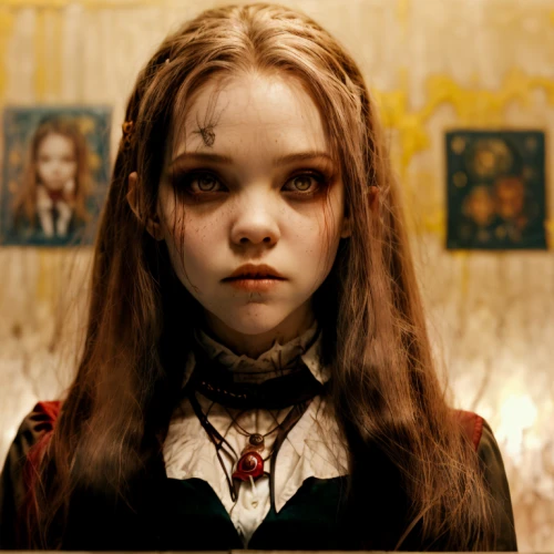 anabelle,daveigh,cosette,annabelle,gretel,abigaille,the little girl,esme,doll's facial features,behenna,liesel,gothika,redrum,beatrice,stoker,veruca,lilith,clarice,clementine,female doll