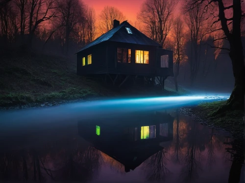 house with lake,house in the forest,lonely house,house by the water,dreamhouse,house silhouette,boathouse,boat house,fisherman's house,witch house,witch's house,house in mountains,houseboat,cottage,creepy house,inverted cottage,little house,wooden house,forest house,winter house,Photography,Documentary Photography,Documentary Photography 38