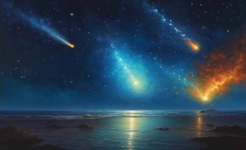 comets,meteor,meteors,space art,meteor shower,meteoritical,meteorites,asteroid,galaxias,meteorite,asteroids,monocerotis,auroral,meteoritic,nibiru,meteorite impact,astronomical,meteoroids,asteroidal,velorum,Illustration,Realistic Fantasy,Realistic Fantasy 18