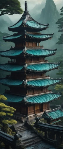 pagodas,asian architecture,yamatai,dojo,hanhwa,wudang,tianxia,khwarezmid,mengzi,fenghuang,zaozhuang,hanzhong,xuezhong,penglai,jonidan,shizhong,pengshui,yashima,hezhou,dalixia,Conceptual Art,Fantasy,Fantasy 34