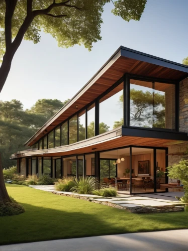 mid century house,3d rendering,modern house,mid century modern,render,revit,renderings,prefab,sketchup,modern architecture,renders,cantilevers,neutra,dunes house,frame house,forest house,smart house,eichler,folding roof,prefabricated,Conceptual Art,Daily,Daily 02