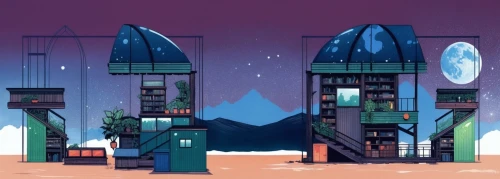 cybertown,space port,backgrounds,homeworld,homeworlds,portals,stargates,cybercity,dorms,monoliths,spaceport,buildings,background design,cool backgrounds,cyberia,mainframes,fantasy city,gateway,microworlds,starbound,Illustration,Paper based,Paper Based 07