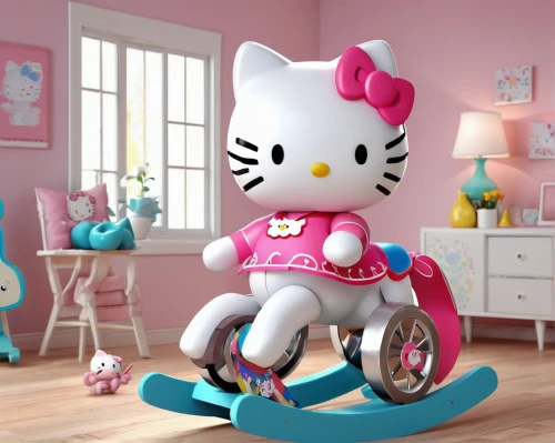 tricycles,paracycling,hello kitty,doll cat,paralympian,unicycle,cute cartoon character,wheelchairs,cute cartoon image,trikke,wheelchair,paralympic,paralympics,tricycle,cyclecars,girl with a wheel,scootering,jewelpets,unicycles,scooting,Unique,3D,3D Character