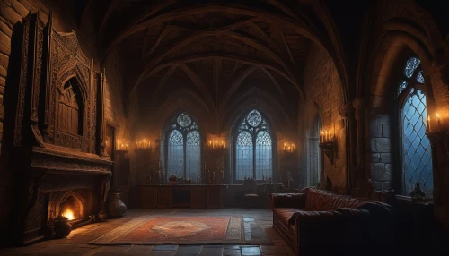 hall of the fallen,ornate room,haunted cathedral,crypt,sacristy,gothic church,sanctuary,empty interior,labyrinthian,hallway,sanctum,alcove,undercroft,interiors,courtroom,cathedral,nidaros cathedral,transept,entrance hall,lair,Illustration,Realistic Fantasy,Realistic Fantasy 03