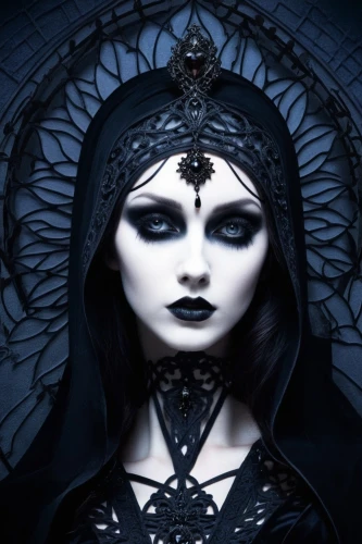 hecate,gothic portrait,gothic woman,lacrimosa,priestess,goth woman,hekate,dark gothic mood,mediatrix,arachne,dolorosa,bruja,dark angel,oscuro,gothic,gothic style,volturi,malefic,black queen,estess,Illustration,Realistic Fantasy,Realistic Fantasy 46