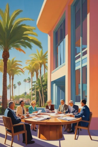 mcquarrie,board room,the local administration of mastery,hockney,vettriano,heads of royal palms,schoolmasters,csulb,conference room,meeting room,lachapelle,meetings,mipim,riviera,universitaires,lecture room,lecture hall,boardroom,academicians,a meeting,Art,Artistic Painting,Artistic Painting 34