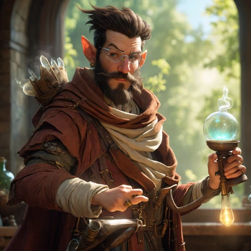 brewmaster,candlemaker,alchemist,alchemists,conjurer,sorcerer,male elf,mage,spellcasting,watchmaker,archmage,summoner,apothecary,sorcerers,arenanet,innkeeper,spellcasters,enchanter,arkenstone,bard,Photography,General,Realistic
