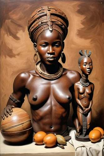 african art,african culture,benin,png sculpture,tassili n'ajjer,akobo,nuwaubians,african drums,ibibio,oduduwa,nzinga,bamileke,african woman,afrikan,umoja,djougou,mozambicans,igboland,orishas,burkina,Illustration,Realistic Fantasy,Realistic Fantasy 21
