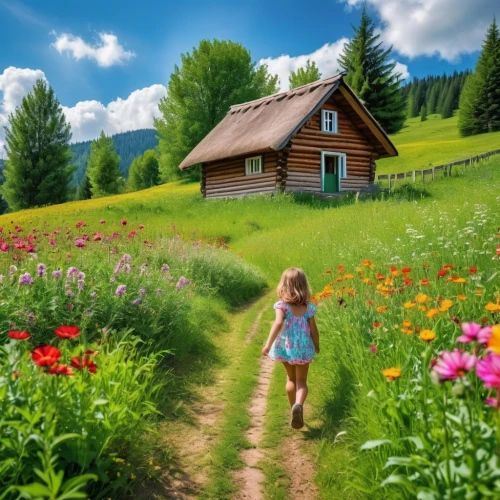 meadow landscape,girl picking flowers,home landscape,flower meadow,children's background,girl in flowers,girl and boy outdoor,landscape background,flowering meadow,meadow flowers,little girl in wind,meadow and forest,summer meadow,flower field,meadow play,countryside,splendor of flowers,summer cottage,nature background,background view nature,Photography,General,Realistic