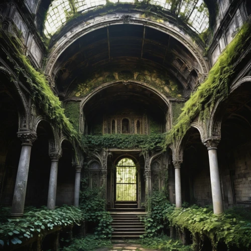 abandoned places,abandoned place,dandelion hall,hall of the fallen,ruinas,lost places,ruins,lost place,luxury decay,orangery,forest chapel,empty interior,abandoned,chhatris,ruin,margam,conservatory,cloister,ghost castle,nostell,Illustration,Abstract Fantasy,Abstract Fantasy 14