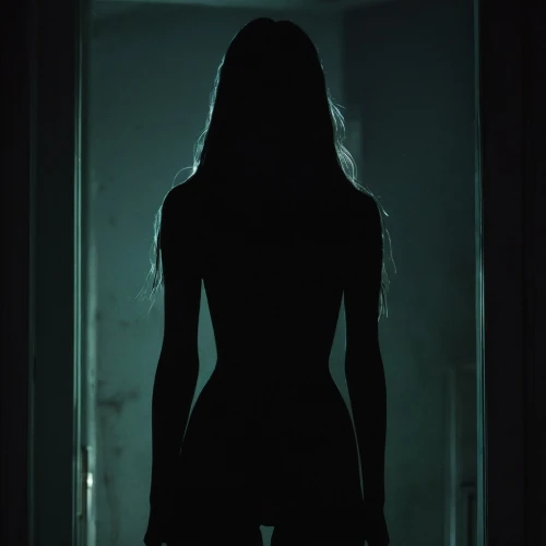 woman silhouette,back light,in the shadows,backlight,silhouette,in the dark,the silhouette,sillouette,creepy doorway,slender,dark portrait,silhouetted,female silhouette,backdoor,pernicious,nightlight,back lit,outlast,in a shadow,in the door,Conceptual Art,Sci-Fi,Sci-Fi 11