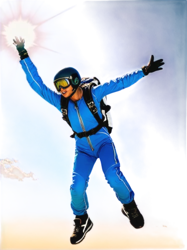 skydive,skydiver,skydiving,glider pilot,skydives,parachute jumper,figure of paragliding,volador,skydivers,tandem jump,parachutist,jetman,skyman,wingsuit,flyboy,ssx,volare,parachuting,jetpack,skyrider,Conceptual Art,Oil color,Oil Color 18