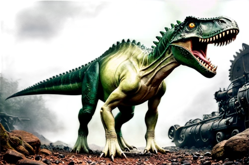 synapsid,baryonyx,dicynodon,utahraptor,gorgosaurus,archosaur,phytosaurs,tyrannosaur,dicynodonts,allosaurus,acrocanthosaurus,thecodontosaurus,futalognkosaurus,coelurosaurian,saurornitholestes,theropoda,aetosaurs,tarbosaurus,ankylosaurid,tyrannosauroid,Illustration,Realistic Fantasy,Realistic Fantasy 13