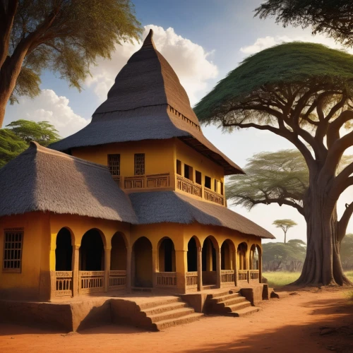 traditional house,ancient house,treehouses,tree house,javanese traditional house,baobabs,old colonial house,wooden house,house in the forest,adansonia,tree house hotel,forest house,miniature house,house with caryatids,roof landscape,stilt house,country house,ancient buildings,treehouse,east africa,Illustration,Black and White,Black and White 14