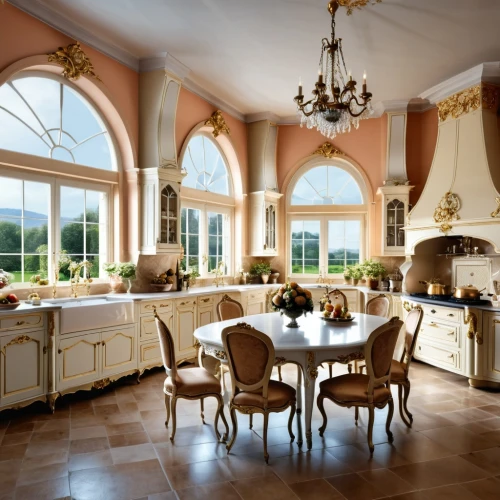breakfast room,kitchen interior,luxury home interior,hovnanian,dining room,kitchen design,french windows,big kitchen,vaulted ceiling,the kitchen,victorian kitchen,bay window,home interior,kitchen,interior decor,tile kitchen,luxury property,beautiful home,modern kitchen interior,kitchen table,Photography,General,Realistic