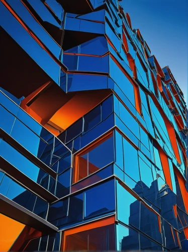 glass facades,colorful facade,glass facade,glass building,glass blocks,facade panels,building honeycomb,colorful glass,contemporary,hypermodern,cubic,escala,multistorey,metal cladding,abstract corporate,cladding,opaque panes,kirrarchitecture,glass wall,copperopolis,Art,Artistic Painting,Artistic Painting 26