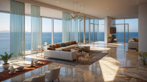 penthouses,oceanfront,ocean view,luxury home interior,oceanview,waterview,fisher island,luxury property,modern living room,seaside view,3d rendering,interior modern design,living room,livingroom,window with sea view,baladiyat,damac,luxury real estate,amanresorts,riviera,Photography,General,Realistic