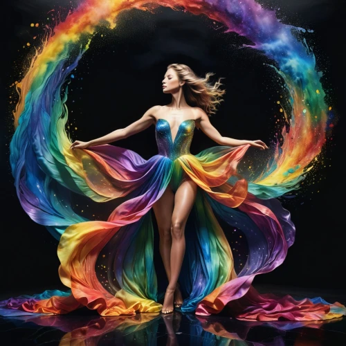 rainbow background,colorful spiral,neon body painting,bodypainting,harmonix,spectra,psytrance,vibrantly,apophysis,spectral colors,divine healing energy,rainbow,twirling,prismatic,rainbow colors,flamboyance,fantasy art,colorful background,bifrost,fairy galaxy,Photography,Fashion Photography,Fashion Photography 19