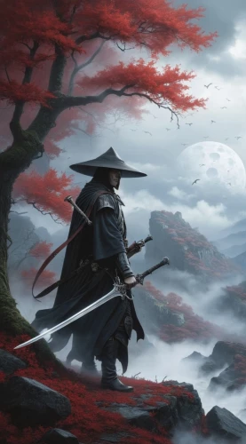 samurai,masamune,samurai fighter,yojimbo,ashigaru,wudang,niten,yushenkov,jubei,yi sun sin,ronin,taijutsu,sadozai,swordsman,ashina,wuxian,izanagi,yahiko,kusarigama,daoist,Conceptual Art,Fantasy,Fantasy 29