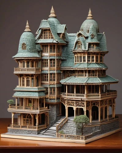 miniature house,model house,dolls houses,wooden construction,wooden houses,chortens,asian architecture,crispy house,wooden house,studio ghibli,dollhouses,timber house,gingerbread house,wooden birdhouse,miniaturist,pagodas,clay house,woodwork,wooden christmas trees,the gingerbread house,Conceptual Art,Daily,Daily 23