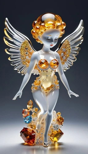 angel figure,cherubim,3d figure,angel statue,baroque angel,stone angel,mercurys,cybergold,fire angel,goldtron,lalique,gold diamond,3d model,mouawad,sterngold,jeweller,solar plexus chakra,jewelries,metal figure,utero,Unique,3D,3D Character