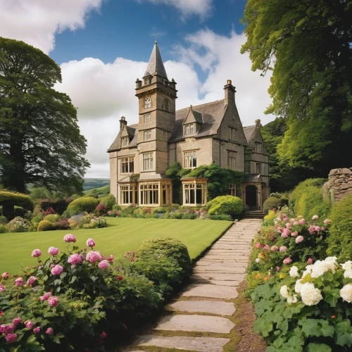 country estate,victorian house,country house,tyntesfield,elizabethan manor house,old victorian,gawthorpe,victorian style,highgrove,dandelion hall,country hotel,bradfield,victorian,dreamhouse,dillington house,bowhill,country cottage,pemberley,dyffryn,beautiful home,Illustration,Paper based,Paper Based 12