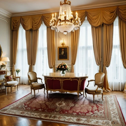 ornate room,victorian room,ritzau,villa cortine palace,chateau margaux,royal interior,dining room,danish room,merteuil,baccarat,chambre,great room,sitting room,interior decor,enfilade,baglione,matignon,meurice,ducale,opulently,Photography,General,Realistic