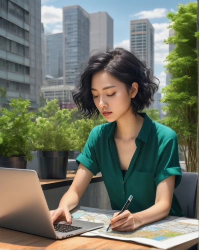 blur office background,girl studying,ultrabook,vaio,women in technology,girl at the computer,microsoft office,evernote,microstock,ayako,japanese woman,forest workplace,telecommuting,working space,himawari,work from home,hiroko,onenote,thinkpad,toshiba,Illustration,Realistic Fantasy,Realistic Fantasy 08