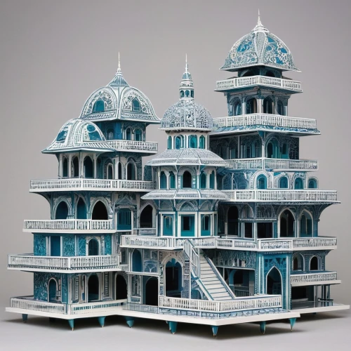 model house,miniature house,chortens,dolls houses,dollhouses,lego pastel,miniaturist,doll house,chhatri,locomotiv,asian architecture,pagodas,escher village,islamic architectural,micropolis,voxel,palaces,crispy house,palace,mcmansion,Illustration,Abstract Fantasy,Abstract Fantasy 08