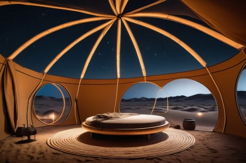 beach tent,yurts,knight tent,roof tent,indian tent,musical dome,ufo interior,gazebos,gypsy tent,round hut,tent camping,camping tents,roof domes,rem in arabian nights,igloos,tent,glamping,encamped,tent at woolly hollow,sky space concept,Illustration,Realistic Fantasy,Realistic Fantasy 35