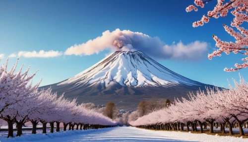 japanese sakura background,japanese cherry trees,sakura trees,japanese mountains,japan landscape,beautiful japan,landscape background,mount fuji,japanese floral background,blooming trees,sakura background,cherry trees,sakura tree,japanese alps,fuji mountain,cold cherry blossoms,japanese cherry blossoms,fragrant snow sea,takato cherry blossoms,spring in japan,Photography,General,Realistic