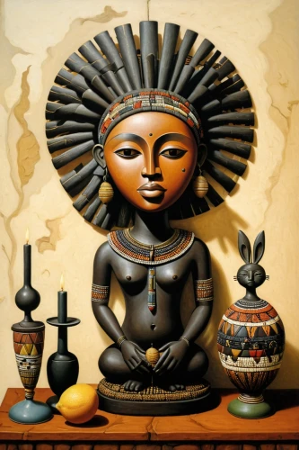 african art,shrinathji,indian art,khokhloma painting,taharqa,ptah,antiquities,nubian,neferhotep,sivalingam,nephthys,heru,senufo,jainism,incense burner,tretchikoff,wadjet,png sculpture,hathor,egyptian,Conceptual Art,Daily,Daily 33