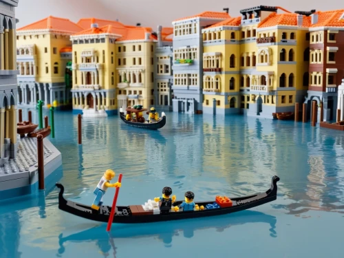 grand canal,gondoliers,gondolas,venedig,lego city,venezia,veneziani,venetians,venetian,city moat,miniland,venetian hotel,willemstad,watercrafts,gondolier,venecia,aveiro,venice,playmobil,gondola,Unique,3D,Garage Kits