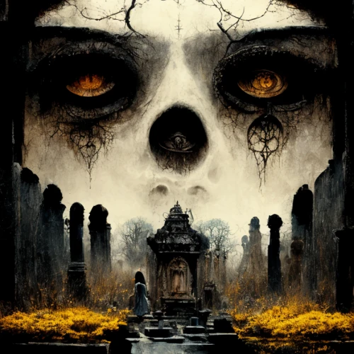 necropolis,days of the dead,graveyards,sepulchre,sepulcher,martyrium,mortuary,mourners,day of the dead frame,old graveyard,samhain,templesmith,ossuaries,cemetary,memento mori,graveside,graveyard,halloween poster,stargrave,death's head