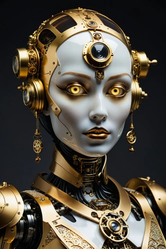 amidala,fembot,automaton,humanoid,jaya,afrofuturism,automatons,tretchikoff,robotham,cybernetically,goldtron,automatica,concubine,cybergold,padme,uma,cybernetic,empress,emperor,mechanoid,Photography,General,Realistic